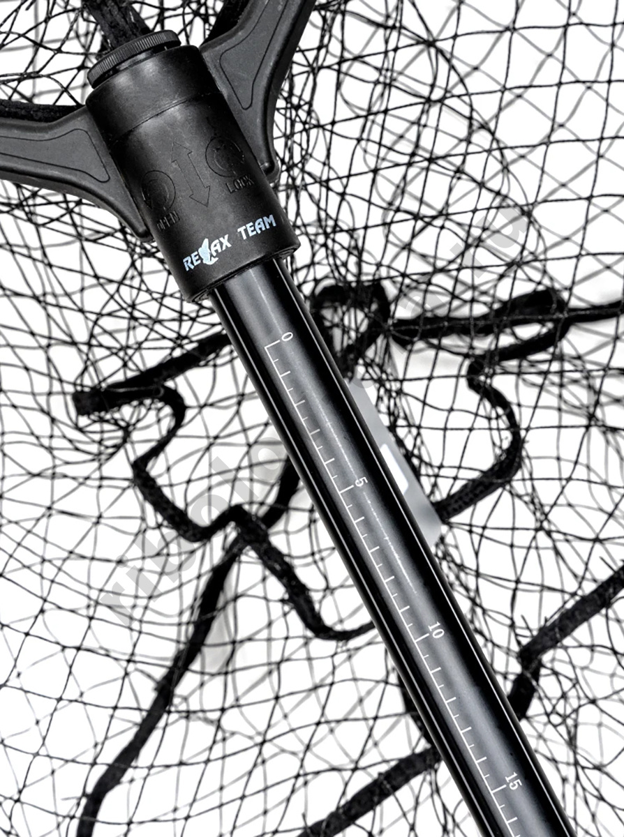 Подсачек Relax FA складной с прорезиненной сеткой средний в чехле 70х60 NRSС-L