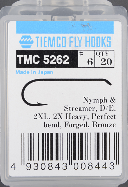 Крючки Tiemco TMC5262 #6 (20 шт)