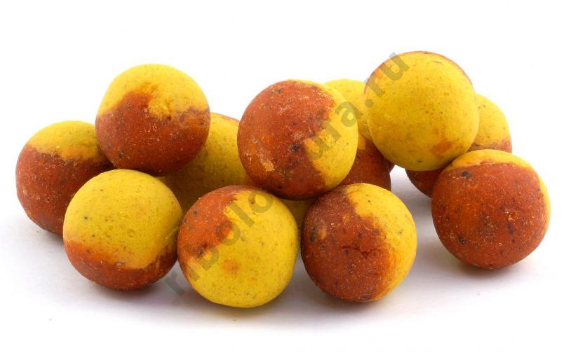 Бойлы GBS Baits Carp вареные прикормочные 20мм 1кг (пакет) Banan Scopex