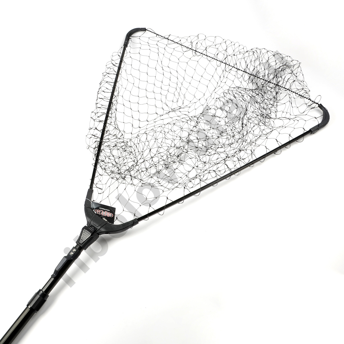 Подсачек Grfish телескоп. Delux,  2,3м, 70х70см, ал.блок, нейлон, яч.30мм