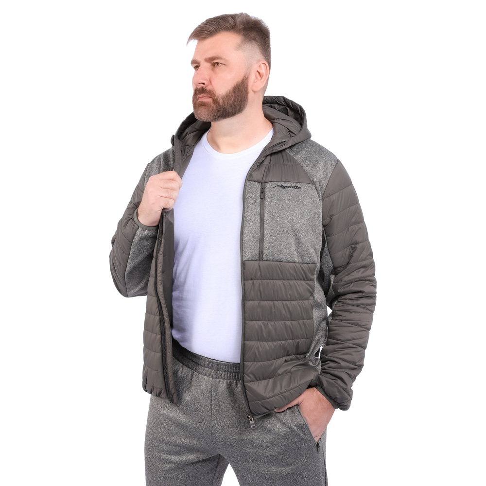 Куртка Aquatic КС-05 поддевка (нейлон, soft shell) цвет: хаки, размер XXL