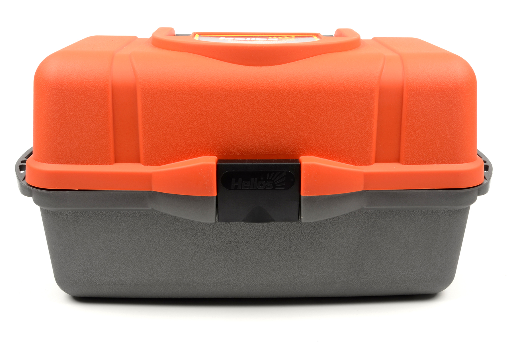 Ящик рыболовный Helios 3-х полочный, цв. оранжевый