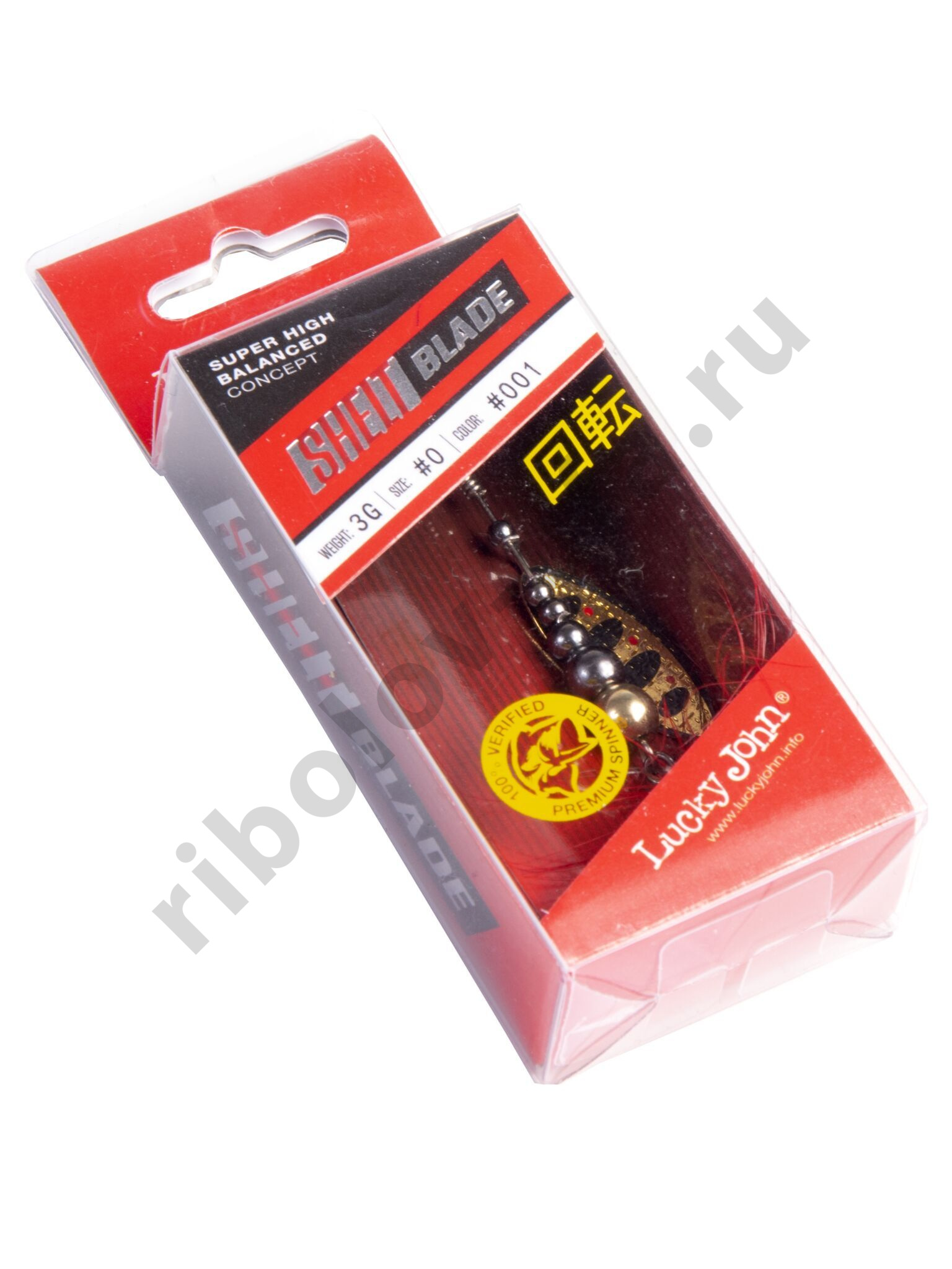 Блесна вращ. Lucky John Shelt Blade 00 03.0 г цв. 001