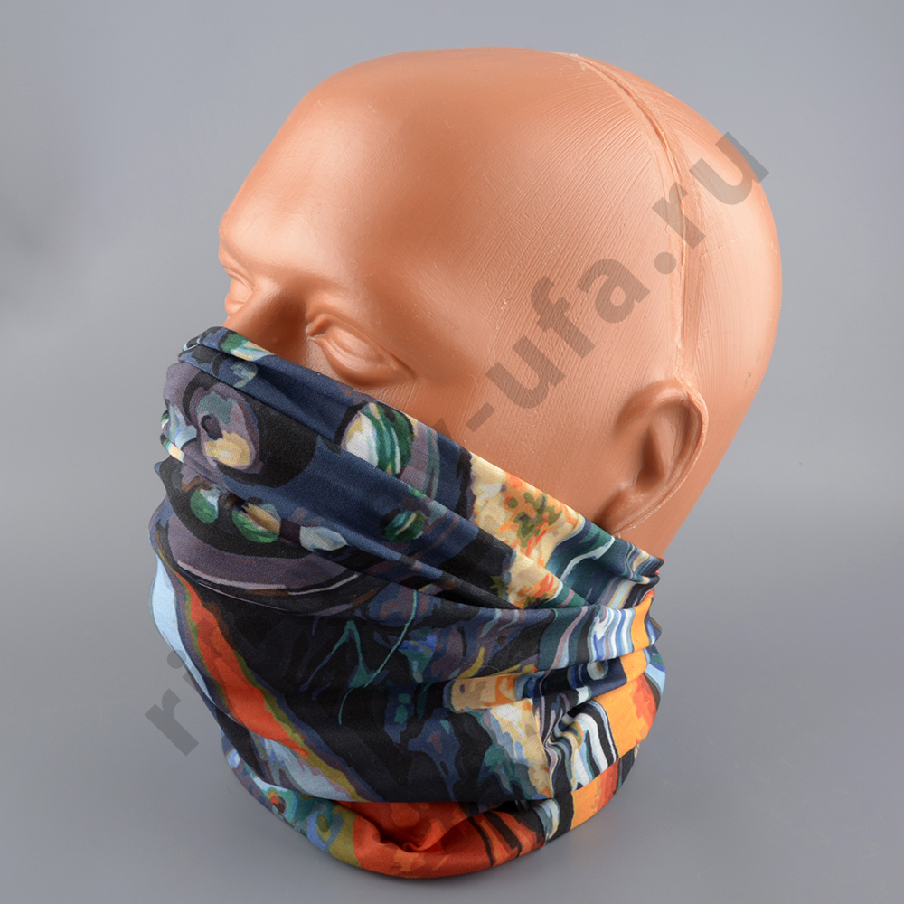 Бандана Fly Fishing Anti UV SPF45 3D-Trout & Reel
