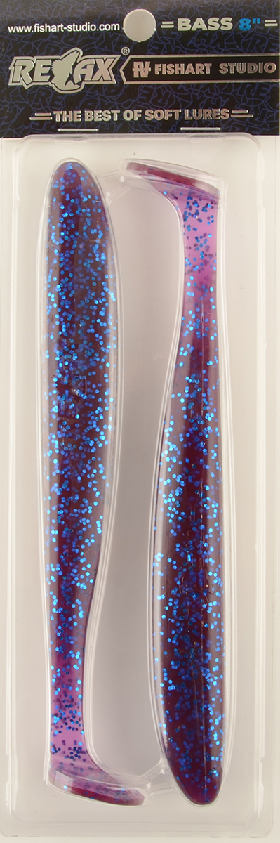 Силиконовая приманка Relax Bass 8in 20см - S225
