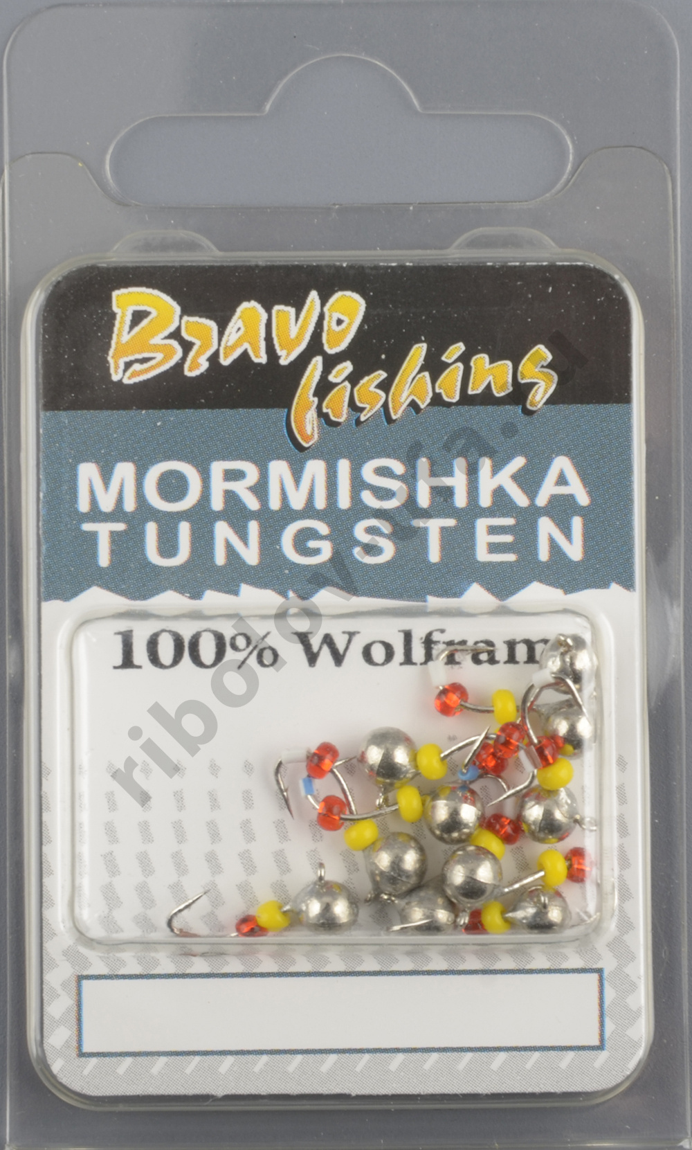 Мормышка вольфрам Bravo Fishing Шар с ушком 4.0 мм 0.65 гр Ni
