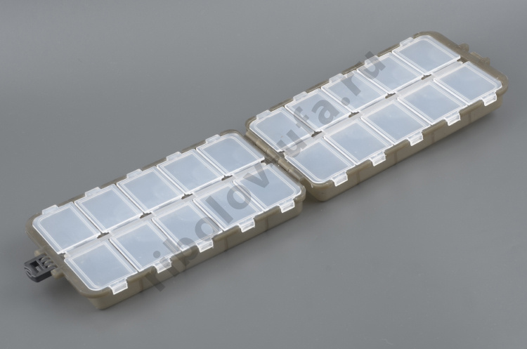 Коробка СЧ-4 для снастей 20 отделений (150x85x35мм) Три Кита