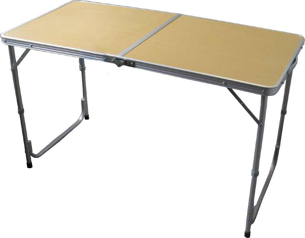 Стол складной Рускемп большой алюм. 118-026/ST-004 (120х60х70)