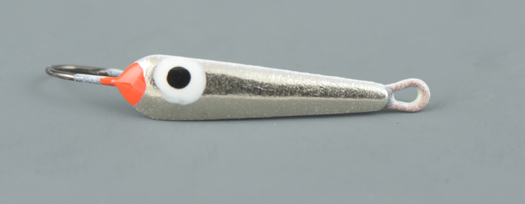 Блесна зимняя Пирс Малек малый 0,8 гр, нейзильбер+СН, с 1-м крючком