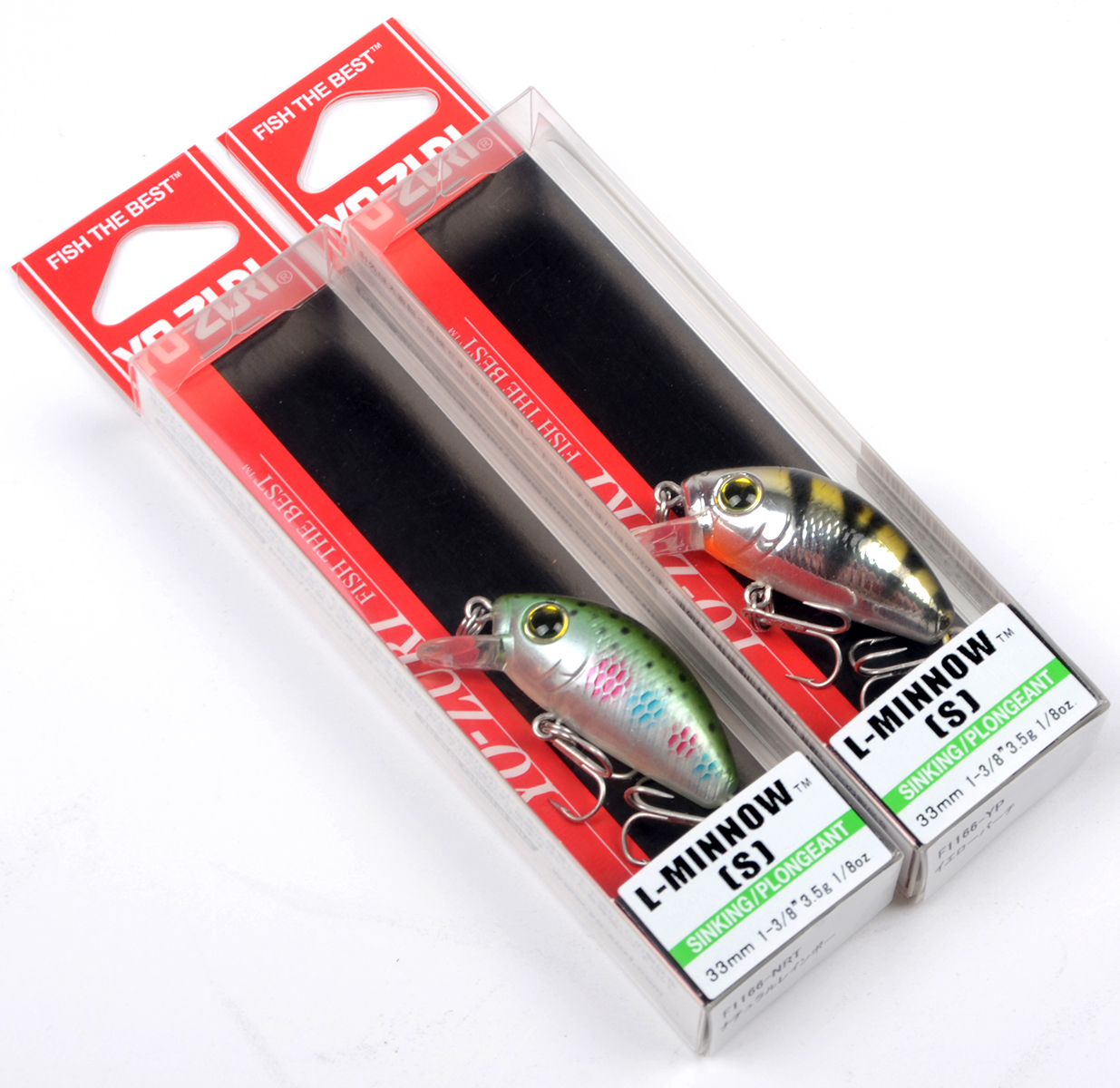 Вoблер Yo-Zuri F1166  L-Minnow (S)., 33 мм, 3,5 гр. цв. NRT