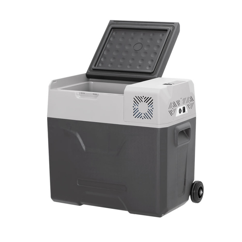 Холодильник Alpicool 50л переносной 12/24/220в с колесами и телескоп.ручкой серия-CX