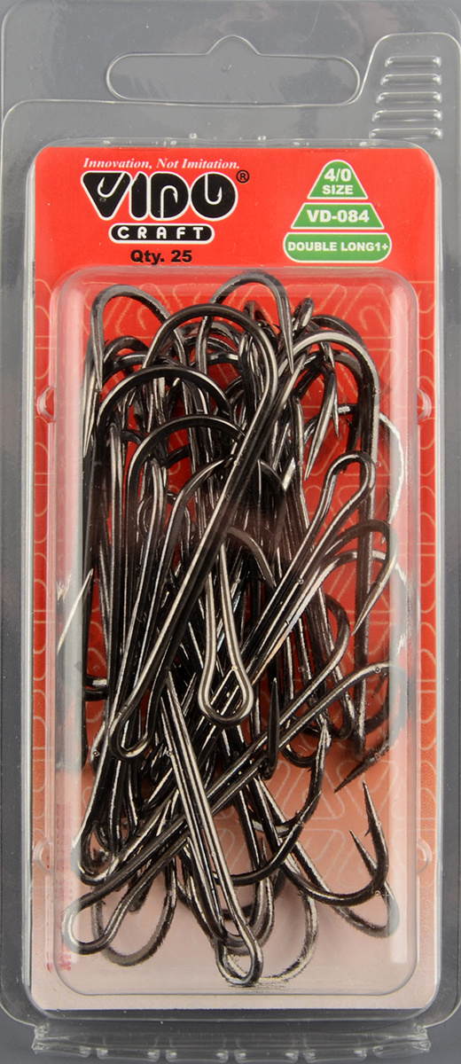 Крючок-двойник Vido Long Double (Bln) 1+ № 4/0 