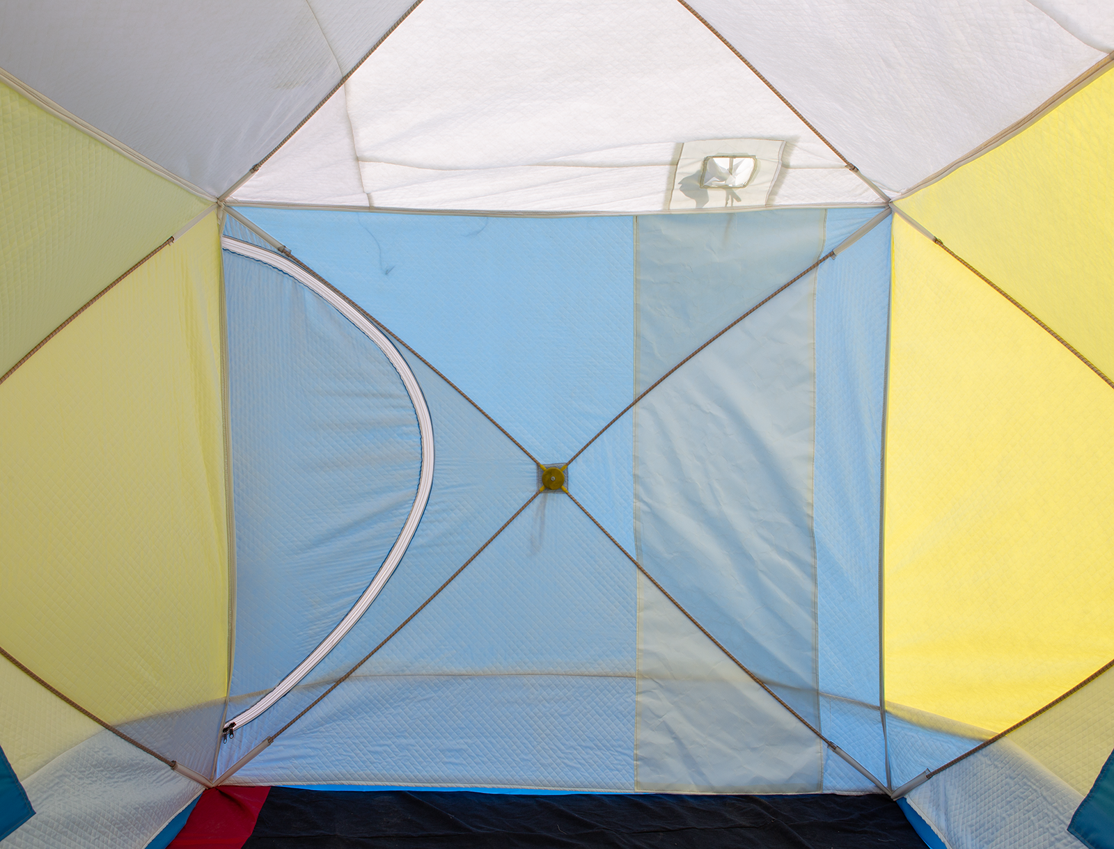 Палатка зимняя Стэк Куб Дубль 3 Т трехслойная дышащ (4.40*2.20*2.05)