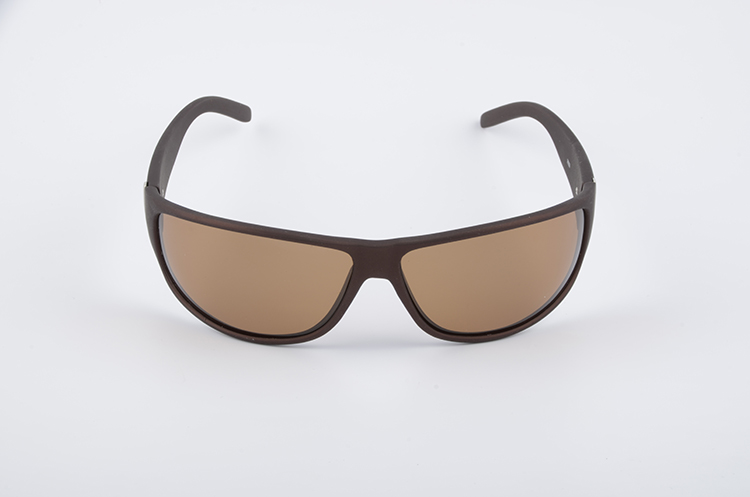 Очки No name поляризац (с чехлом и салфеткой) коричн./коричн./пласт. (3059)