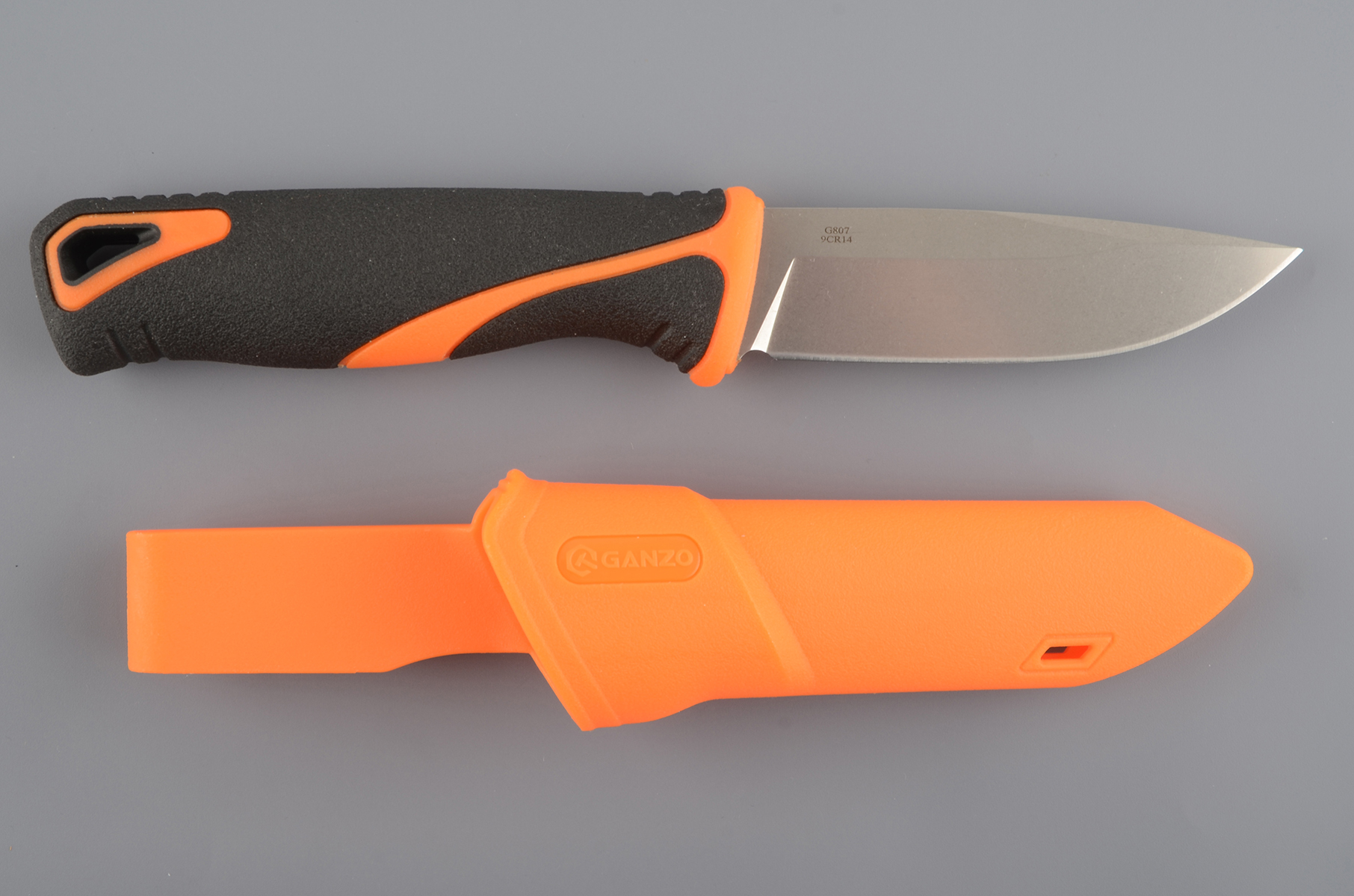 Нож Ganzo G807-OR, оранжевый