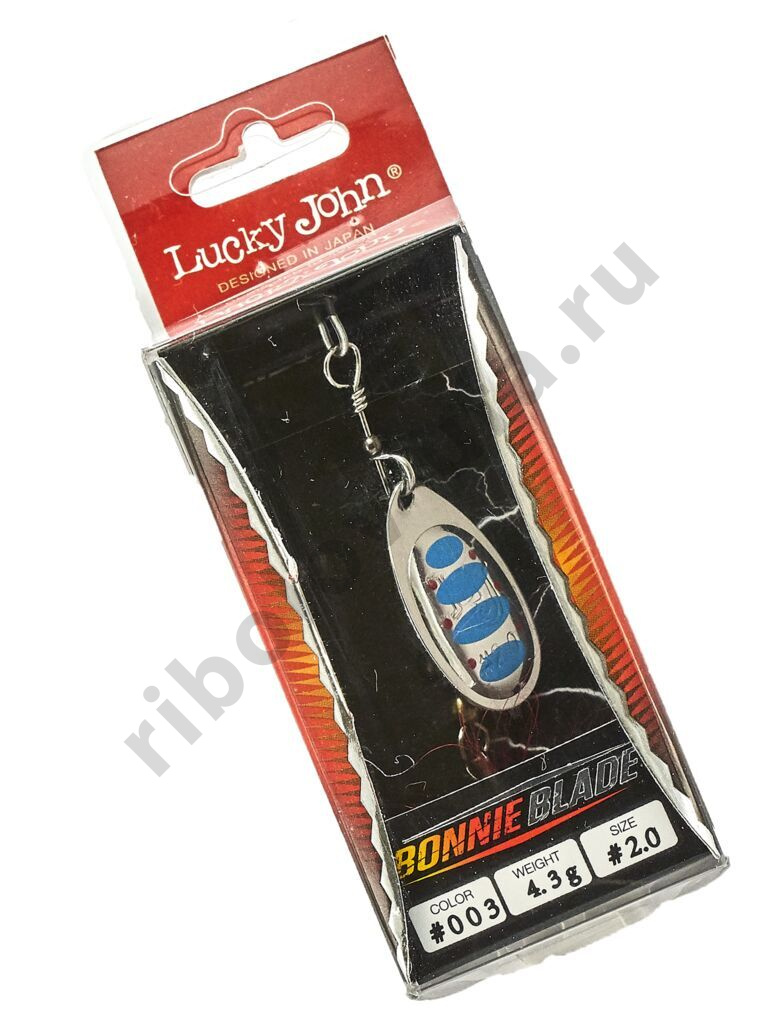 Блесна вращ. Lucky John Bonnie Blade #02, 4.3гр., цв. 003
