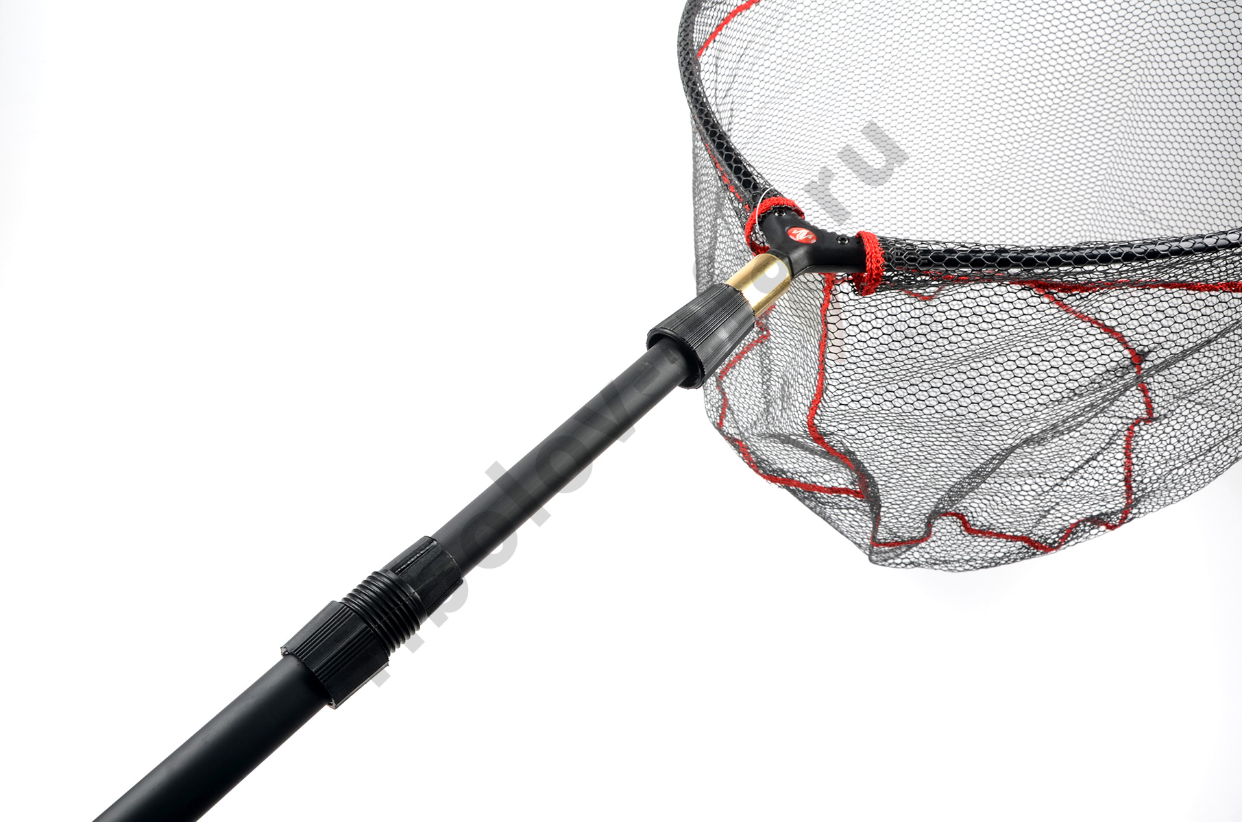 Подсачек Namazu складной телескопич. Pro NoKnot Net PVC, L-200см, овальный обод 55х45см