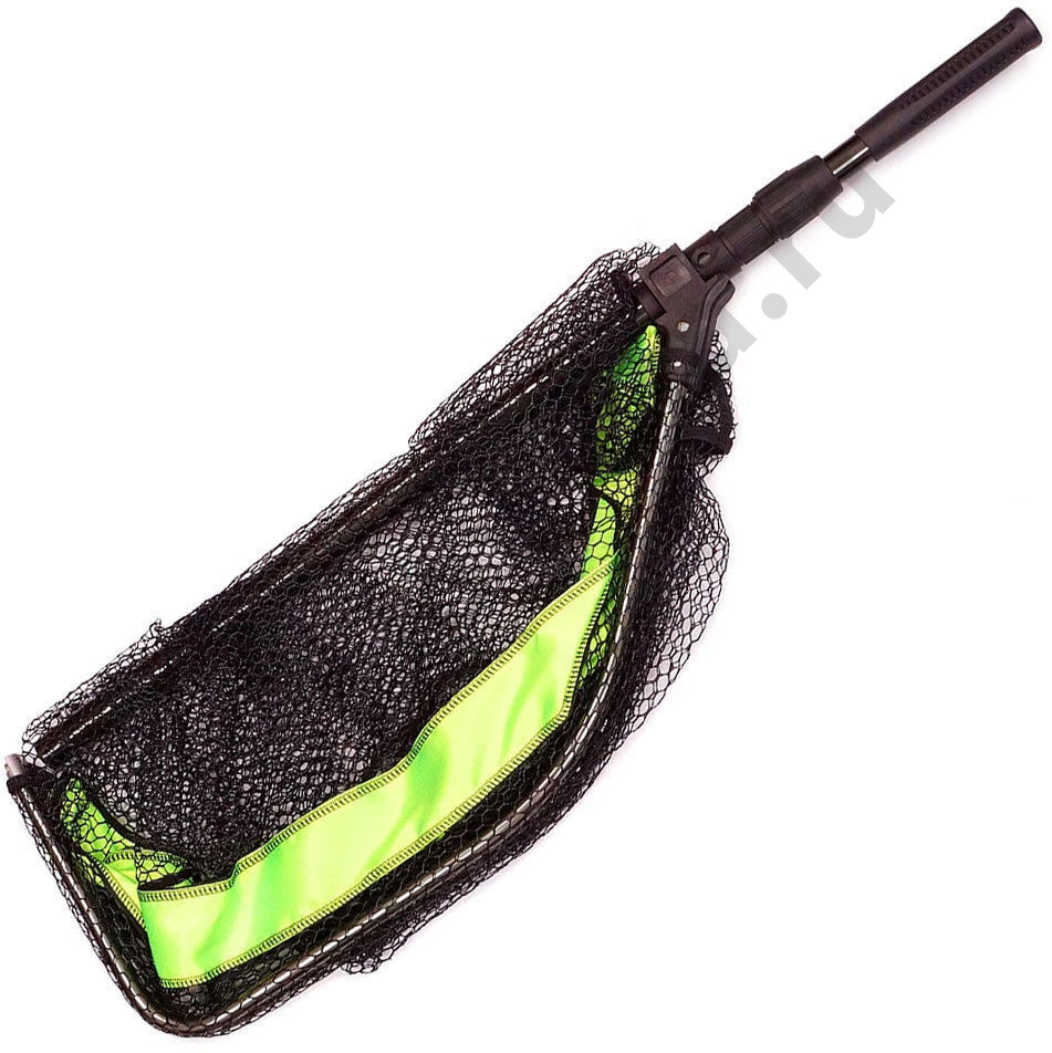 Подсачек Kosadaka алюм. складной со съёмн. телеск. ручкой 53*46*180см, прорезин. полиэст. сетка