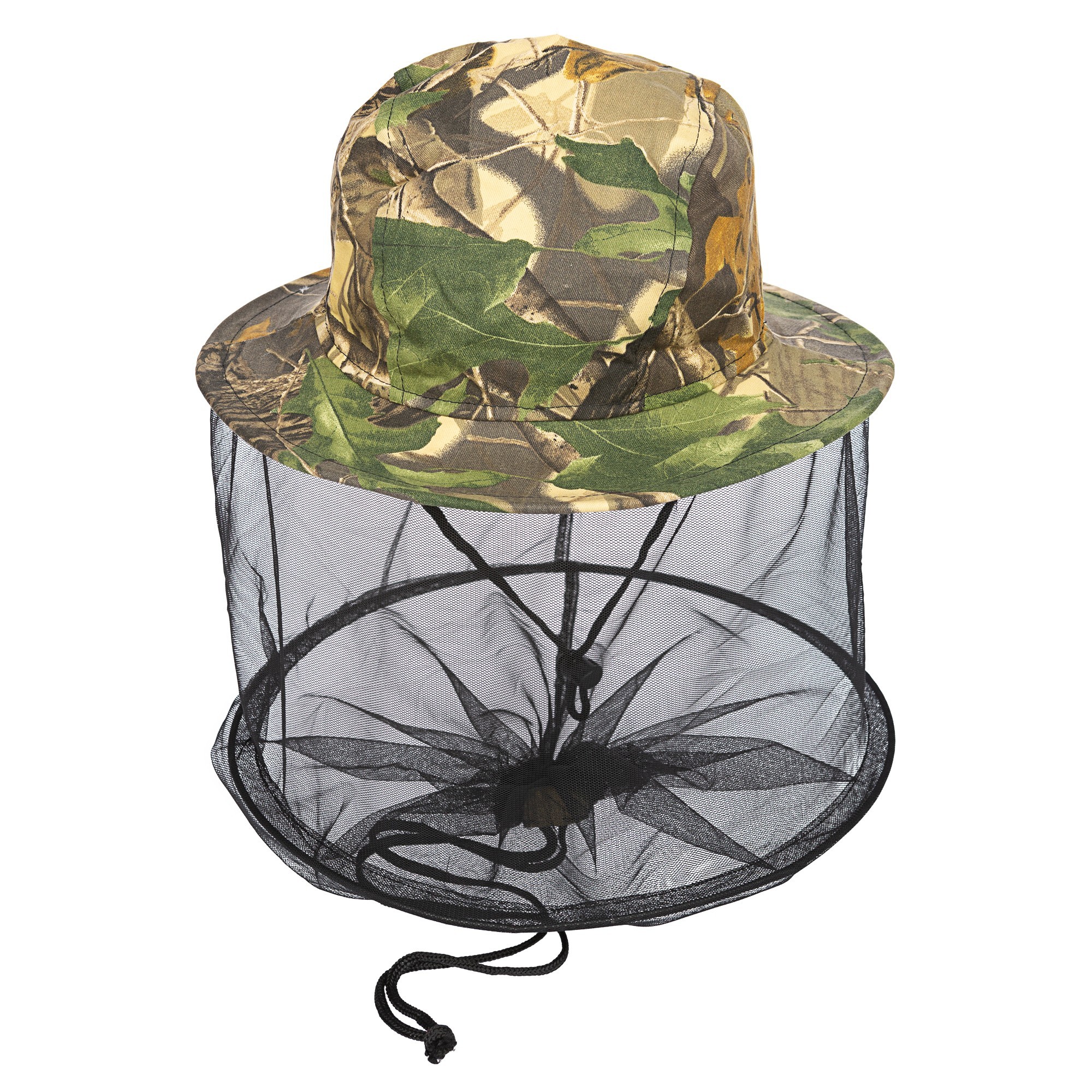 Панама-накомарник с кольцом Huntsman  Антигнус цв.Лес, ткань Смесовая р. 58
