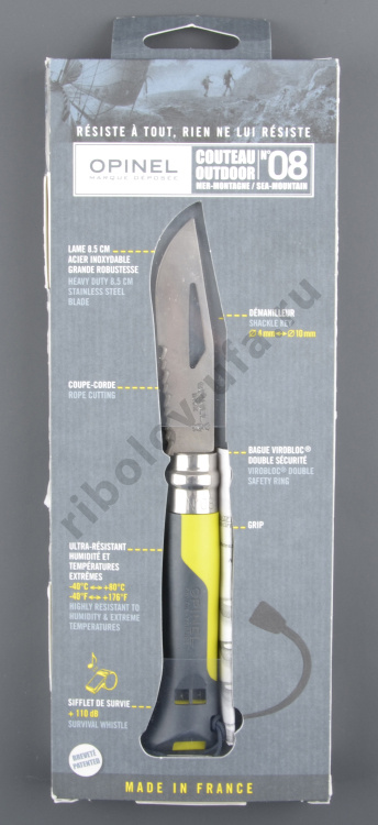 Нож Opinel 8 Outdoor Green