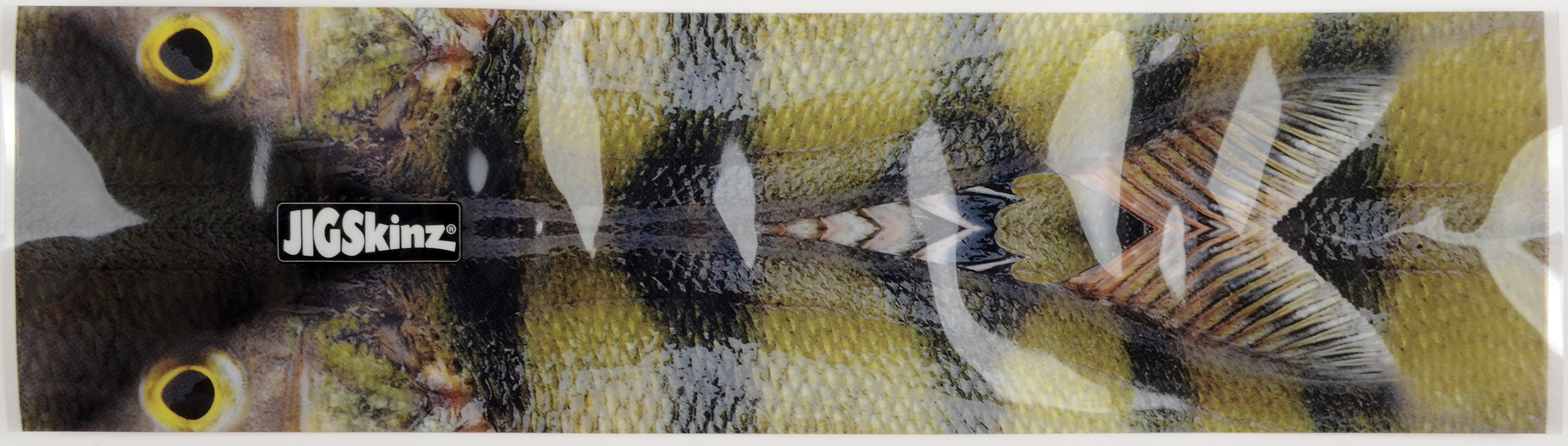 Термоусадочная пленка Strike Pro BFT JigSkinz для обновления приманок, 3 размера, 6 шт., цв. Окунь