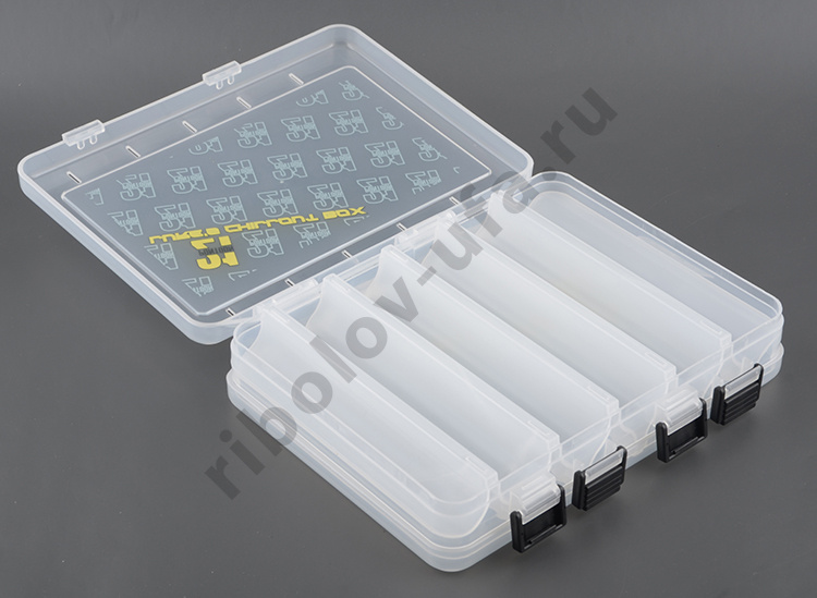 Коробочка Pontoon 21 LCB двусторонняя (206х170х42мм) прозрачная/верх прозр.