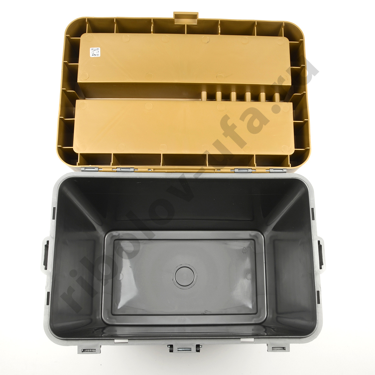 Ящик зимний Helios серый/золото