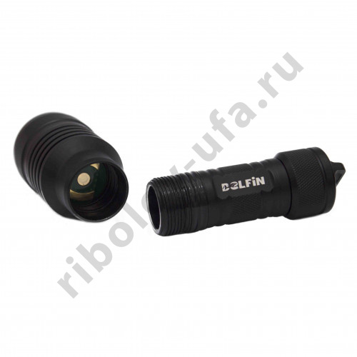 Фонарь подводный Delfin T15 1200 люмен, свет белый, ручной, без аккумулятора (1 аккум. 18650)