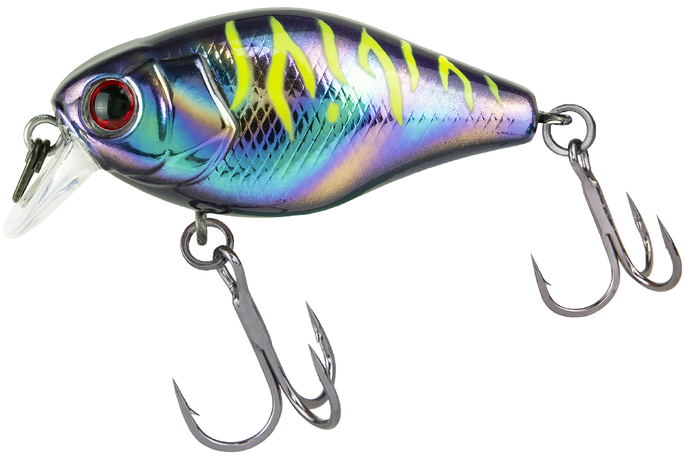 Воблер Jackall Chubby 38 дл. 3.8 см, гл. 0.6-1.0 м, 4 гр., floating, цв. uv ul tamamushi tiger  