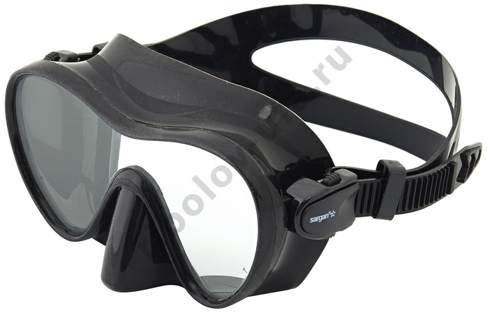 Комплект Sargan Агидель (маска+трубка) черн/черн