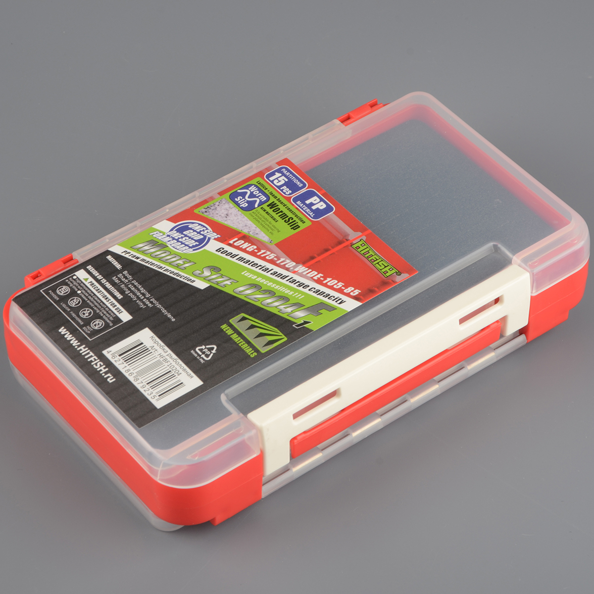 Коробка Hitfish для воблеров 17*10,5*4см HFBF10204