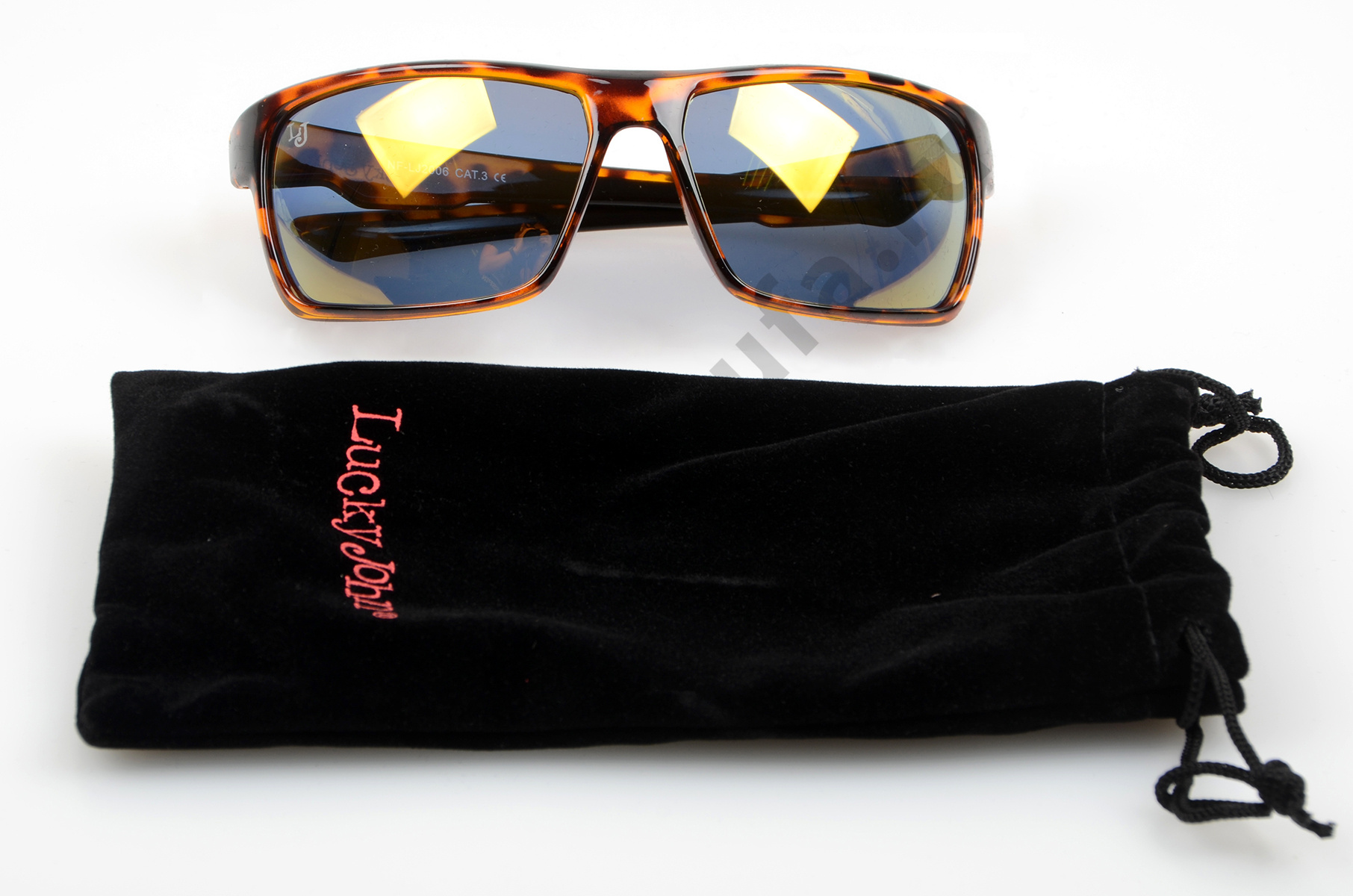 Очки поляриз. Norfin for Lucky John линз. жёлт. Revo 06