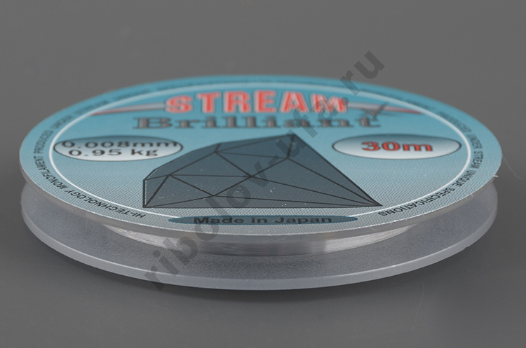 Леска Stream Brilliant 30м, 0.08мм