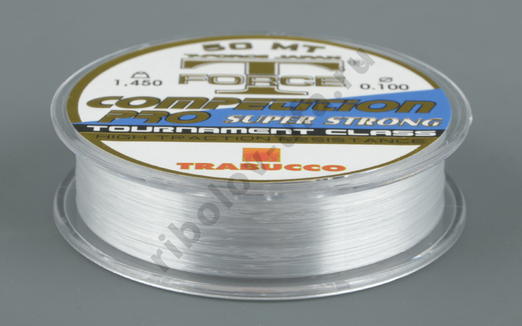 Леска Trabucco T-force competition strong 50м, 0,08мм