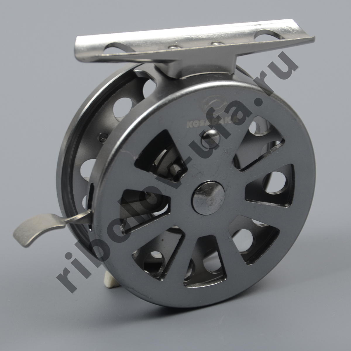 Катушка проводочная Kosadaka Explorer 60L универс. металл. с рычаж. спуском