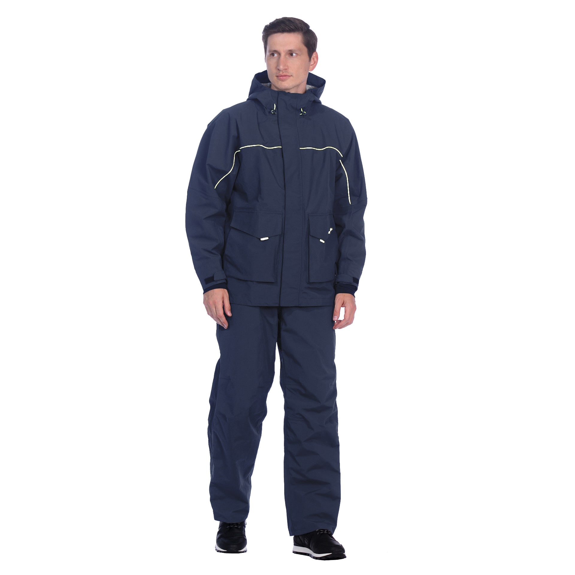 Костюм Aquatic демисезонный К-15ТС от дождя (цв. темно-синий, тк. мембрана 12000/10000) р. 48-50