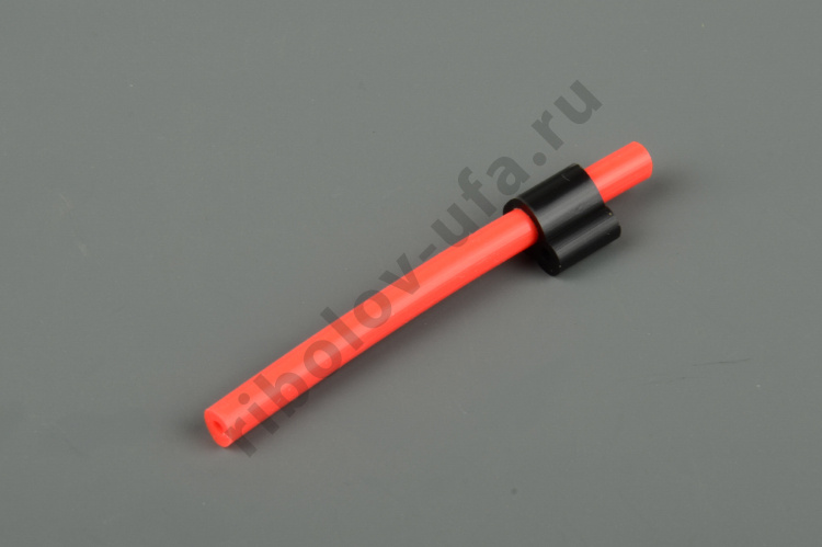 Сторожок Левша-НН силиконовый (красный) 12 см , d-5/2 6.0гр.