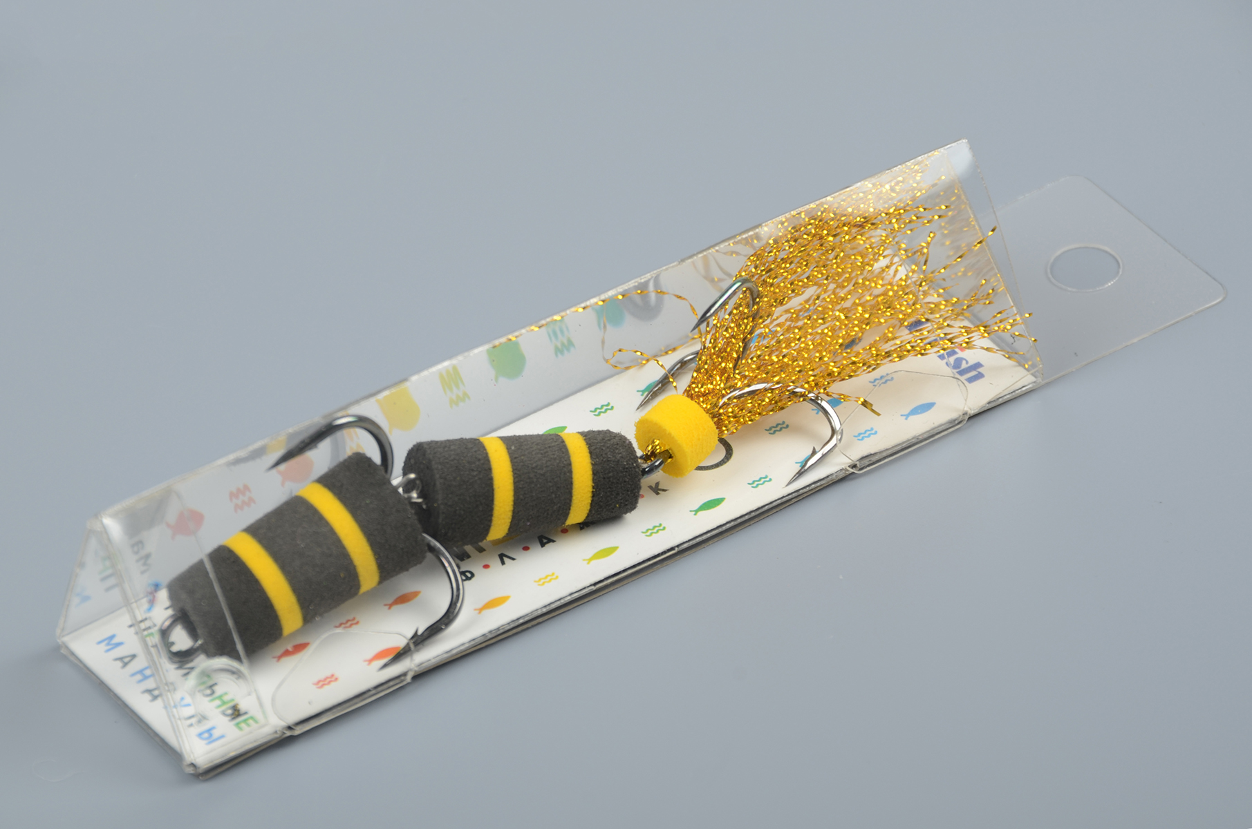 Приманка джиговая XXL Fish, Мандула Флажок, блистер мод.№1-Д, 90мм #ЧЖ-Д