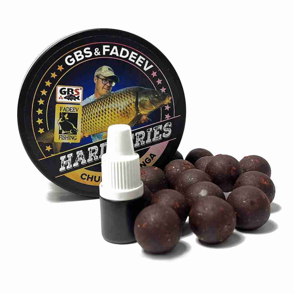Бойлы GBS и Fadeev вареные hard series 20 мм Chunga-Changa Чунга-Чанга +атрактант