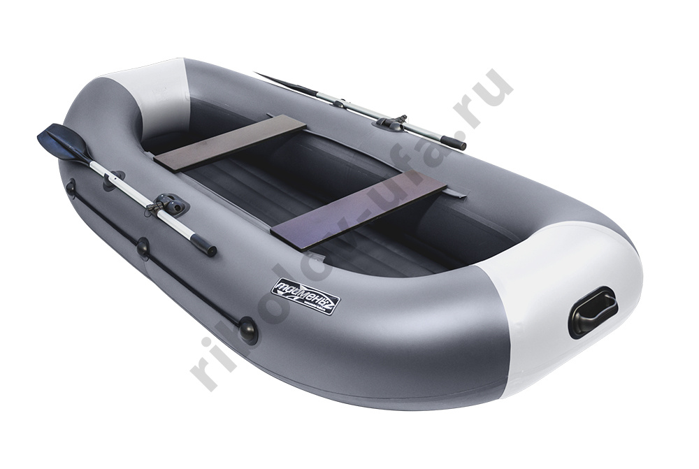 Лодка Таймень LX 290 НД графит/светло-серый