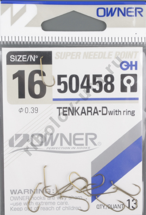 Одинарные крючки Owner 50458-16