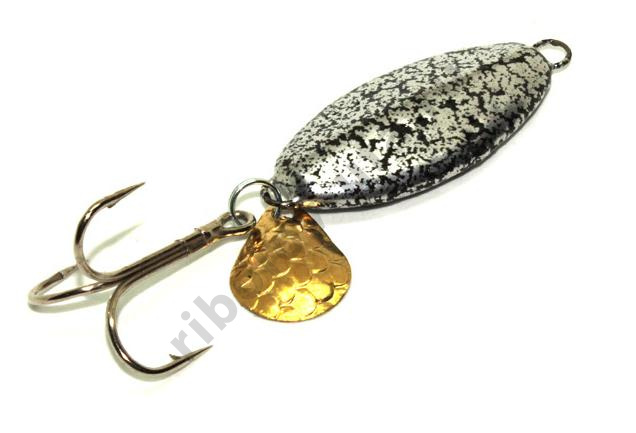 Блесна колеб. Жор Бомбер жереховый с лепестком 18гр