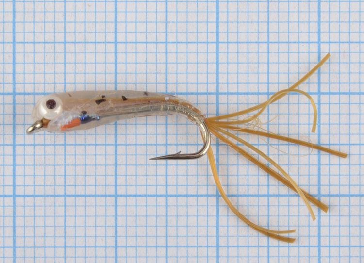 Малек-пыздрик кр.№10 хвост распуш. 30мм, цв. коричневый #007