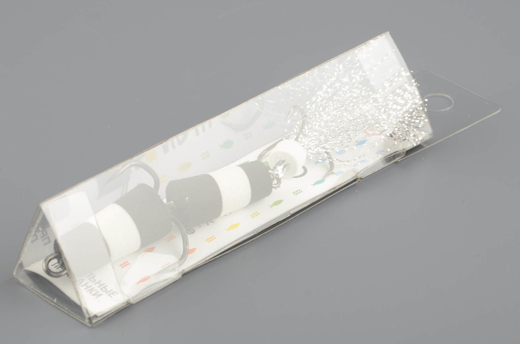 Приманка джиговая XXL Fish, Мандула Флажок, блистер мод.№17-Д, 90мм #ЧБ-Д