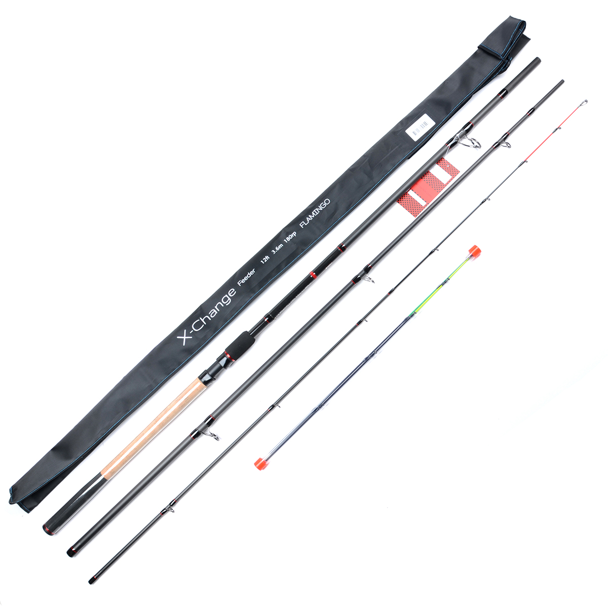 Удилище фидерное Flamingo X-Change 3,6 м до 180гр 12ft