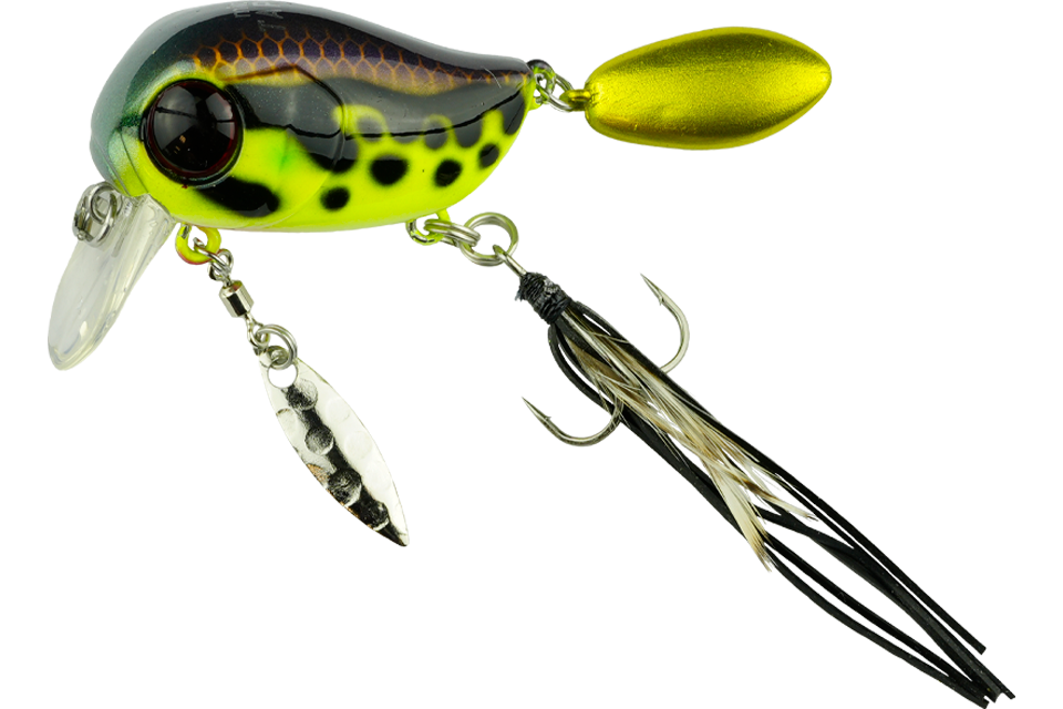 Воблер Jackall Micro Tappy  дл. 5.4 см, гл. 0-0.1 м, 4.8 гр., floating, цв. dokugaeru