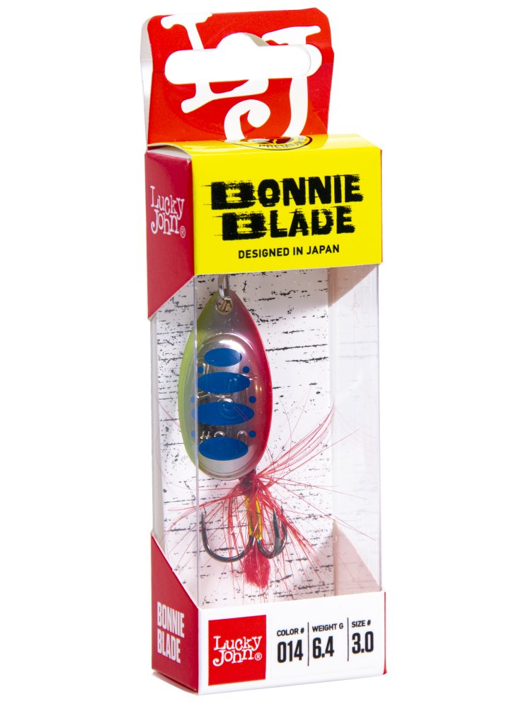 Блесна вращ. Lucky John Bonnie Blade #03, 6.4гр., цв. 014