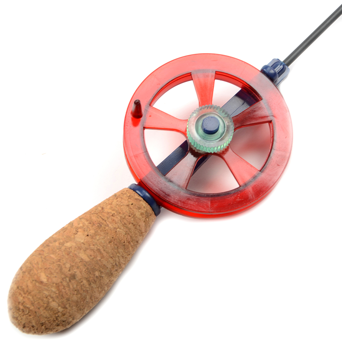 Удочка зимняя Akara Leader F 415 c катушкой Red (хлыст Hi Carbon Fast)