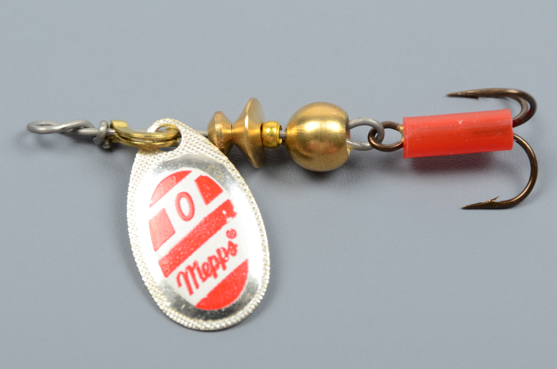 Блесна Mepps Aglia Blanc Rouge № 0 (2,5гр)
