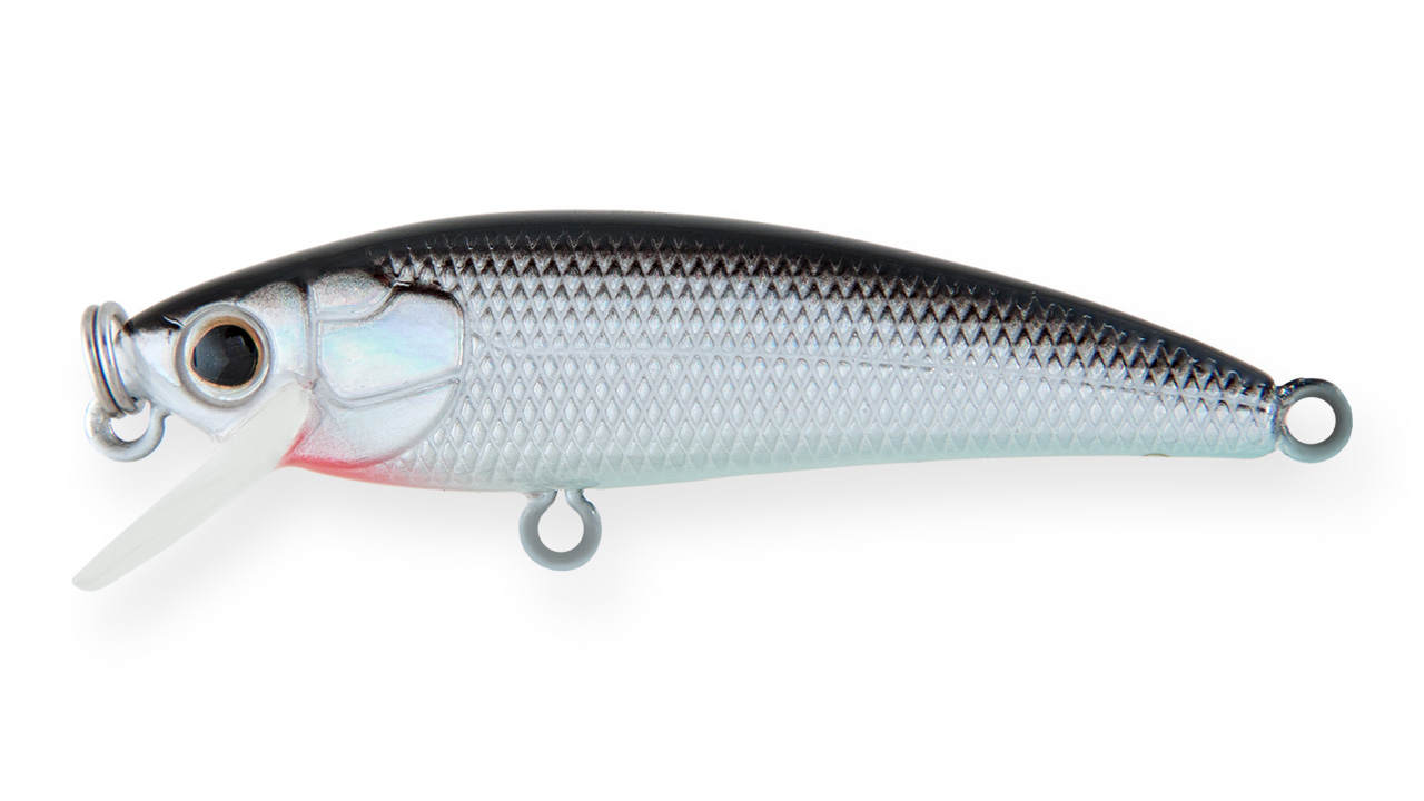 Воблер Strike Pro Chip Minnow 45S, 45мм, 2,5гр, загл.(0.5м) кр.Owner  JS-406#A010-EP
